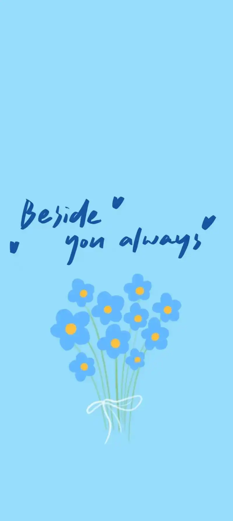 手机壁纸|蓝绿色系|简约风