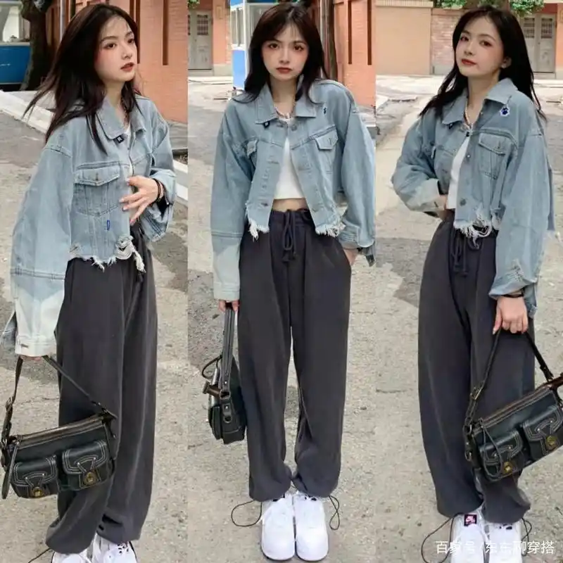 "浅色牛仔外套"穿不腻!搭配这些单品清爽干净,春季出门美美哒