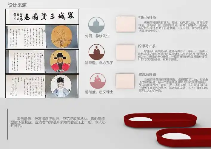 雄安有礼书香茶器文创设计