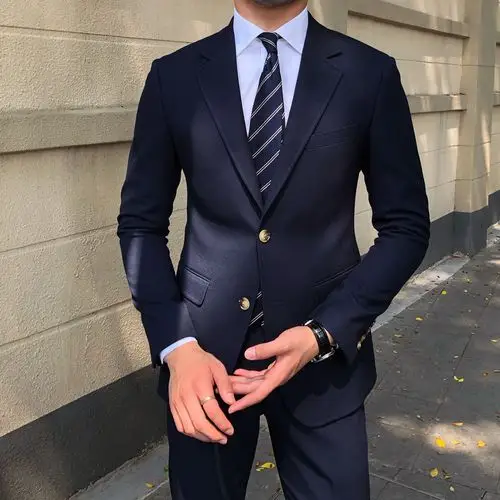 西装套装男修身英伦
