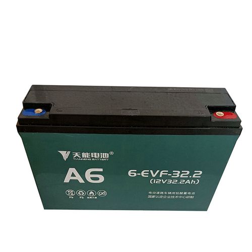 电瓶电池单一个一个天能12v32ah6-evf-32黑金12v32a单只电动车电池