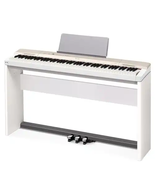 卡西欧电钢琴px160 88键重锤智能数码电子钢琴成人学习 金色全套包装