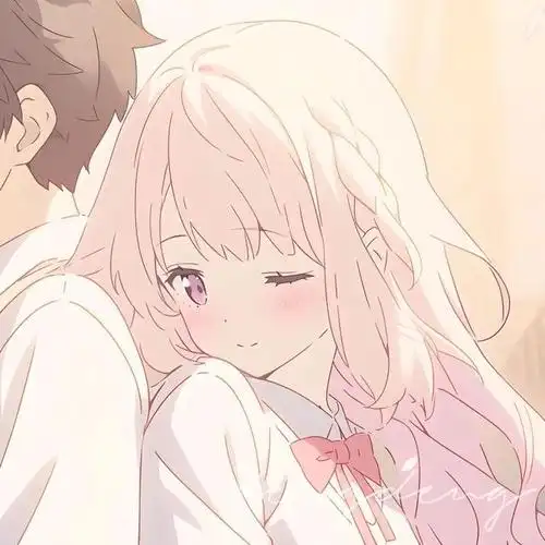 情侣头像丨甜妹超级喜欢的情侣头像