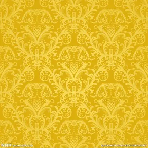 欧式金色花纹背景矢量素材图片