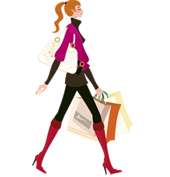 美女逛街图片-美女逛街设计素材-美女逛街素材免费下载-万素网