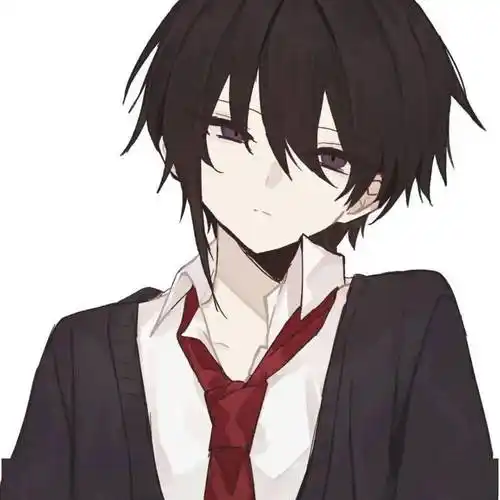 绝美男头动漫男生头像希望你天天很快乐