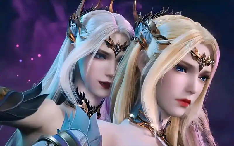 《斗罗大陆》第250集,千仞雪/小舞/比比东/天使神4k超清电脑壁纸