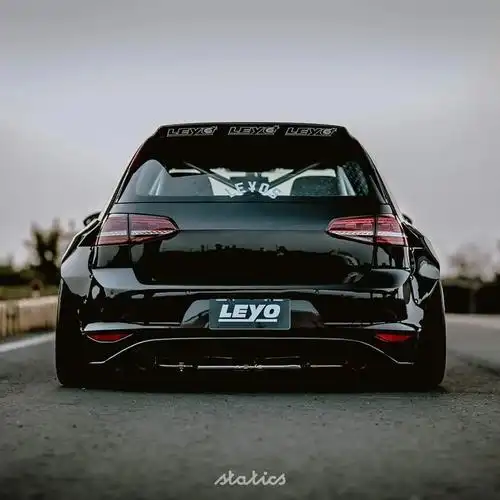 大众高尔夫mk7改装火箭兔宽体套件,不一样的暴力钢炮风味