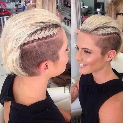 女生阴阳头短发发型 短头发适合什么发型