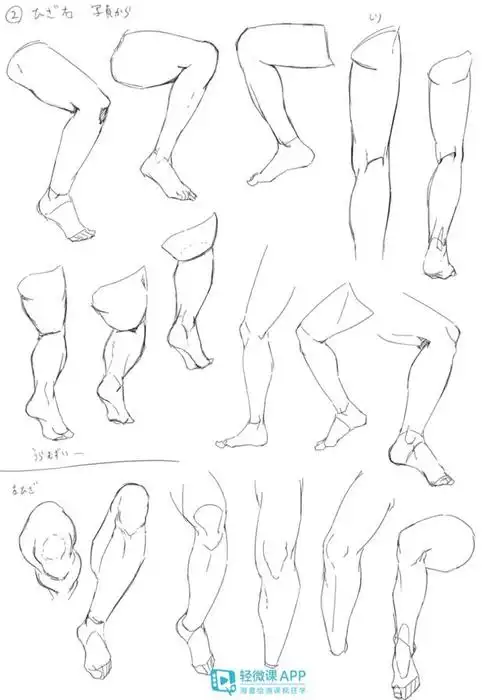 膝盖的绘画教程人物膝盖怎么画