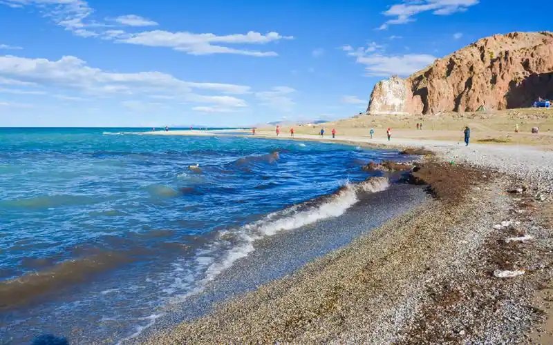 羊卓雍错优美仙境图片桌面壁纸_风景壁纸_壁纸下载_美桌网