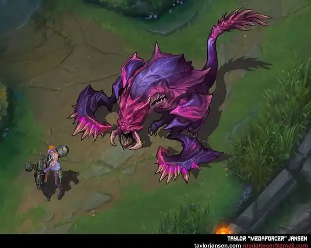 基础搬运同人作品虚空恐惧科加斯模型重做设计