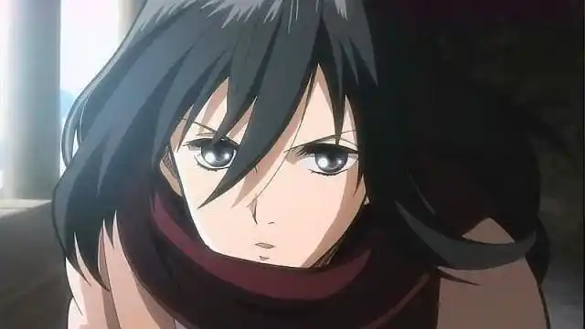 进击的巨人20话:画风突变的三笠君,竟然让人感觉迷之好看