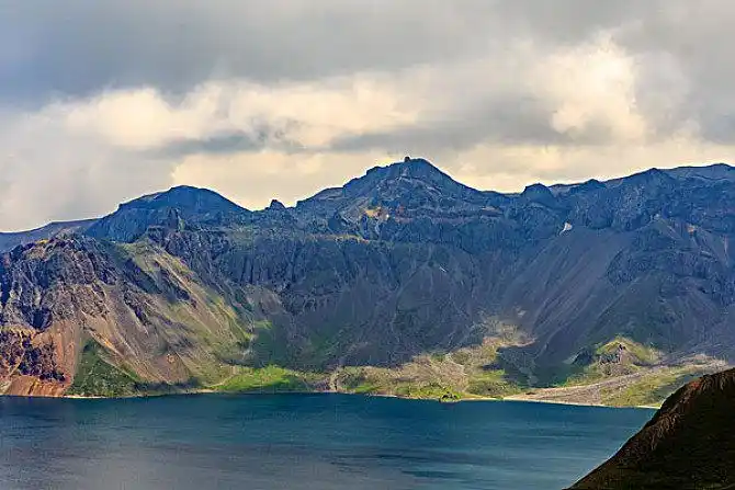 长白山天池_全景网