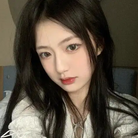 自截甜妹女生头像双下巴真可爱