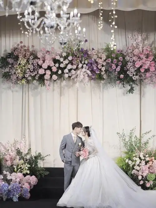 朋友都夸好看的韩式婚礼