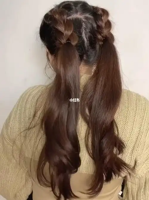 每天一款编发教程  #马尾辫  #双马尾辫  #马尾辫扎发  #马尾辫编发