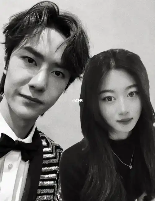 我和王一博的第一张合照