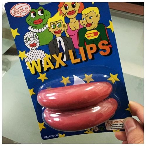 愚人整人夸张大嘴巴整蛊恶搞笑大猪嘴肿嘴香肠嘴红厚嘴唇表演道具