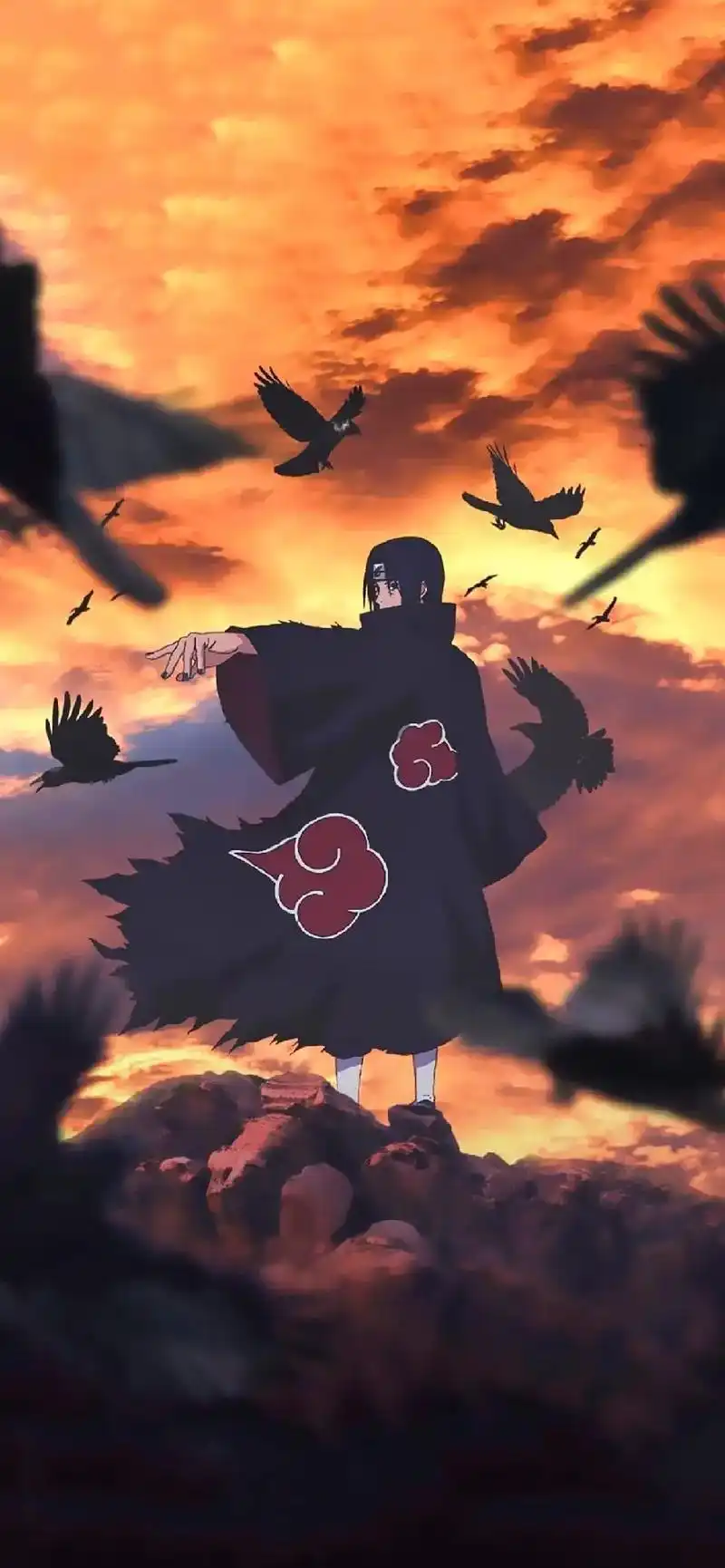 宇智波鼬超清壁纸 #宇智波鼬#动漫#火影忍者 - 抖音