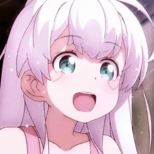 呆萌可爱的卡通动漫女生头像图片