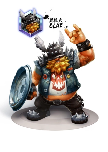 lol奥拉夫开大会被巴德控,但此英雄技能随便放,没人能打断他