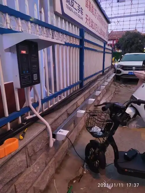 小区智能电瓶车充电桩山西室外扫码充电桩厂家厂家