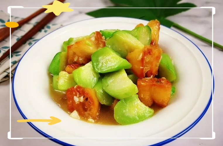 丝瓜炒油条:简单美味的家常佳肴