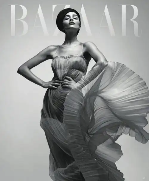 olivia culpo登《时尚芭莎》四月刊封面_潮流速递_时装_模特中国