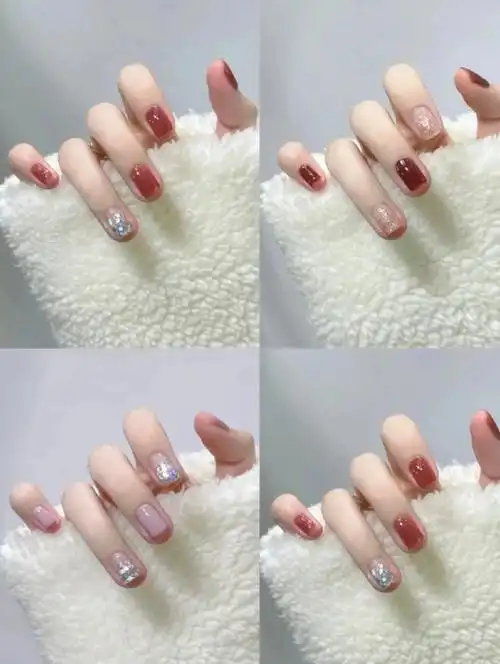 短指甲美甲总有一款猜中你的心思吧