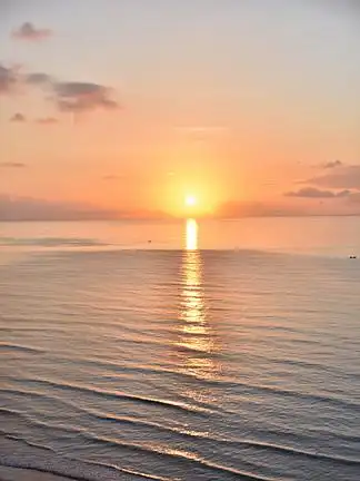 海边海景日出 i>高 /i> i>清 /i>实拍摄影 i>图 /i>