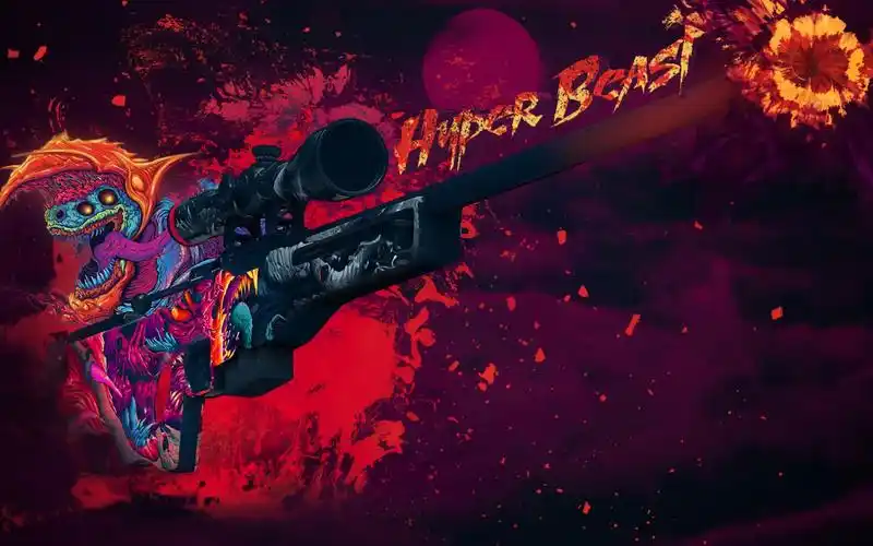 csgo皮肤diy_awp暴怒野兽