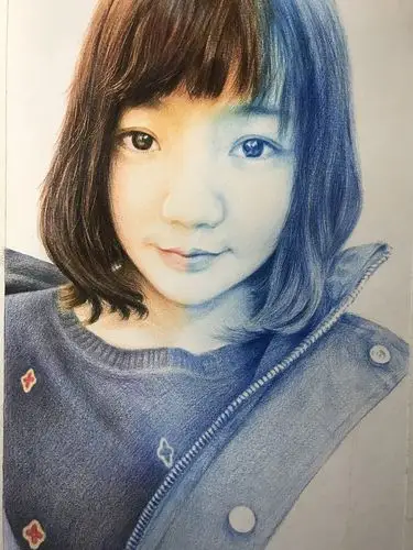 彩铅肖像练习