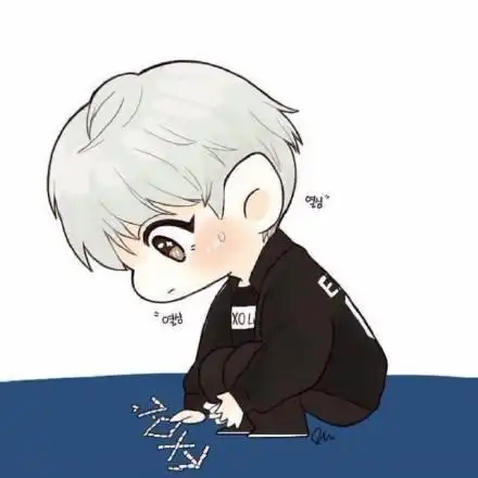 exo成员q版简笔画exo 快乐病毒 朴灿烈 灿宝 灿烈 chanyeol q版exo