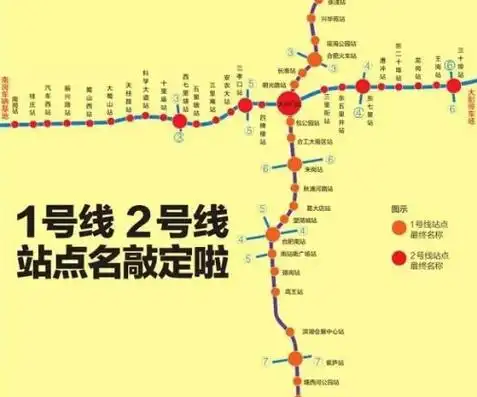 合肥地铁2号线规划线路图