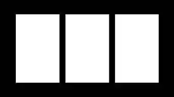 《碟中谍》黑白色三分屏gogo背景视频素材