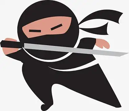 黑衣人蒙面刺客