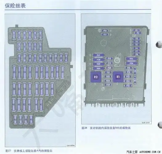 06速腾保险盒说明图07款速腾保险盒图示