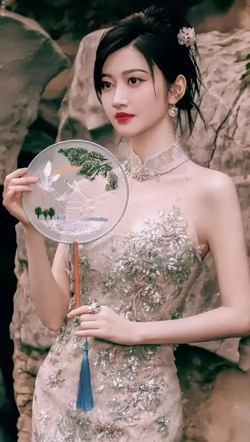 被穿旗袍的"景甜"惊艳了!