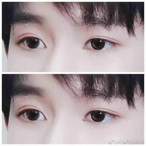 王源眼睛湛蓝美丽 完美男神清澈纯净