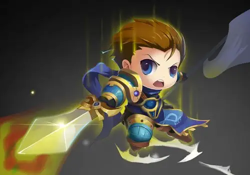 盖伦|插画|游戏原画|老河漫画_原创作品-站酷zcool