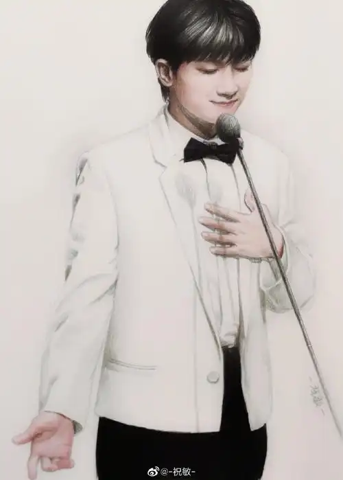 周深灯火里的中国##手绘周深