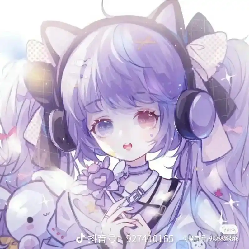 不同风格的闺密头像 - 抖音