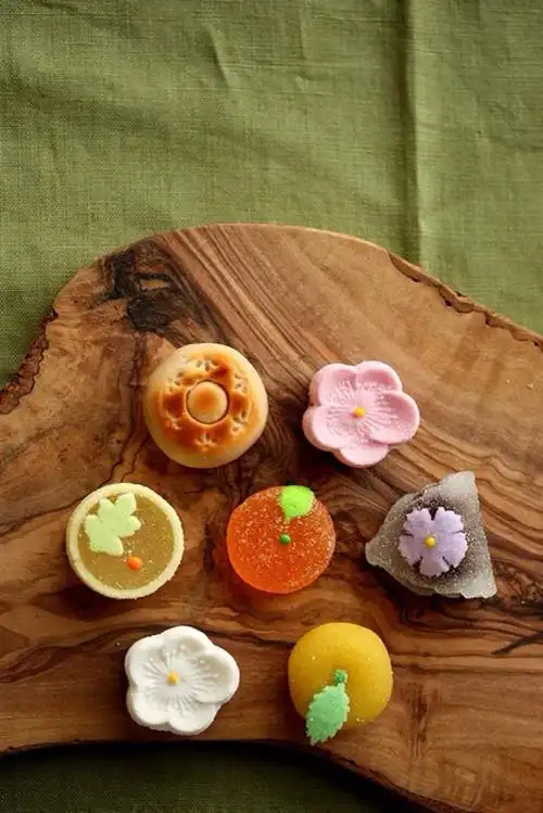 小鲷烧 和菓子 日料 日本料理 料理 美食 美味 精致 糯米糍 糯米 食物