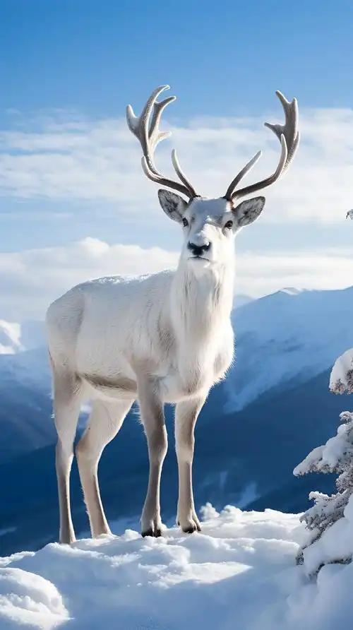 看见白驯鹿: 福旺! 财旺!运气旺!#见者 - 抖音