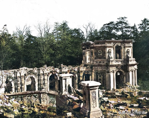 圆明园方外观(1873年的圆明园彩色照片)