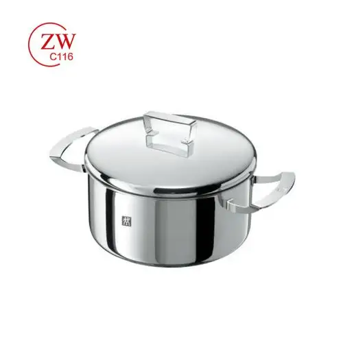德国进口双立人zw-c116 twin gourmet clad 24cm汤锅