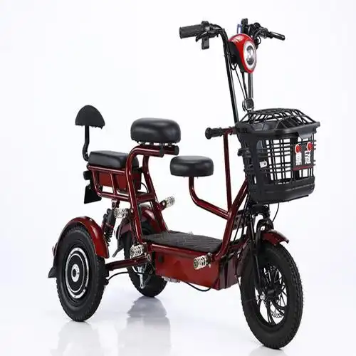 凤凰电动三轮车小型电动车成人家用同款迷你小型亲子女士休闲代步