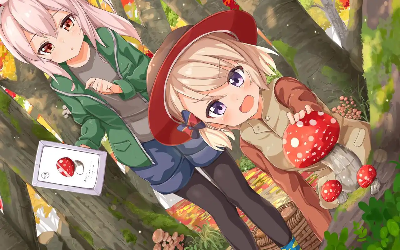 二次元唯美动漫图片桌面壁纸高清大图预览1920x1200_卡通动漫下载_美