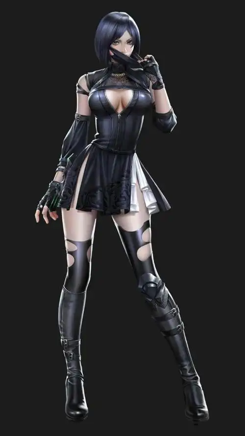 穿越火线女角色高清全身写真集美图鉴赏